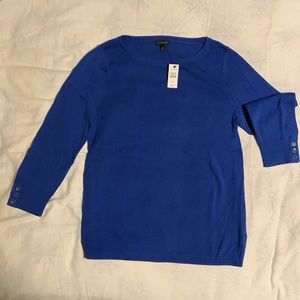NWT Talbots Cotton/Rayon blend sweater size medium